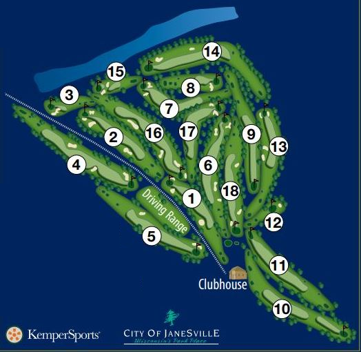 Blackhawk Golf Course — Janesville in Janesville, WI | Bucky Book listing